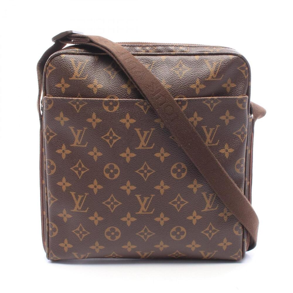 Louis Vuitton Trotteur Bobour Monogram Shoulder Bag/Handbag, Coated Canvas an...